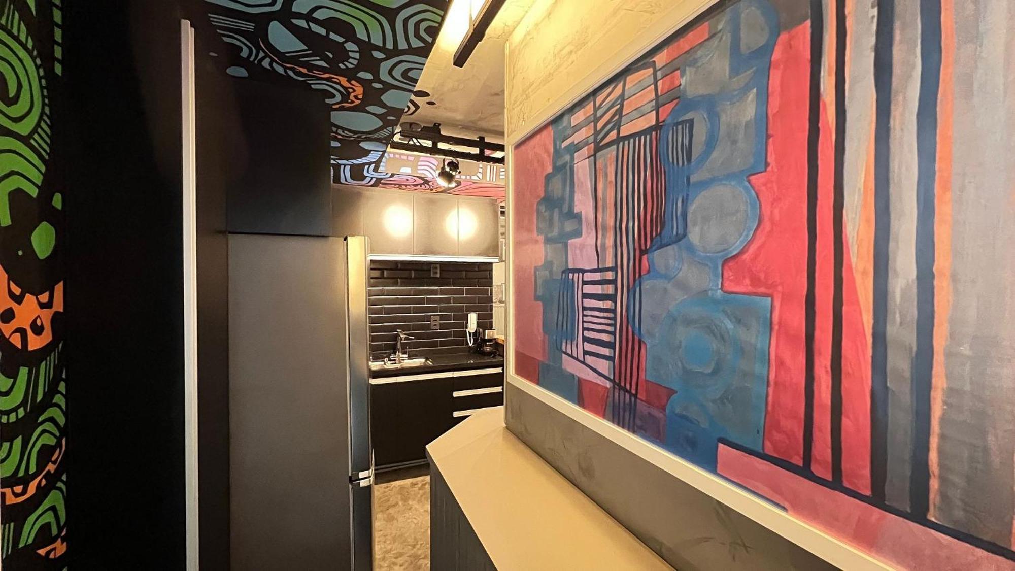 Casa de férias Mh 10201 - Estiloso Studio Com Wf/ac/cama Queen São Paulo