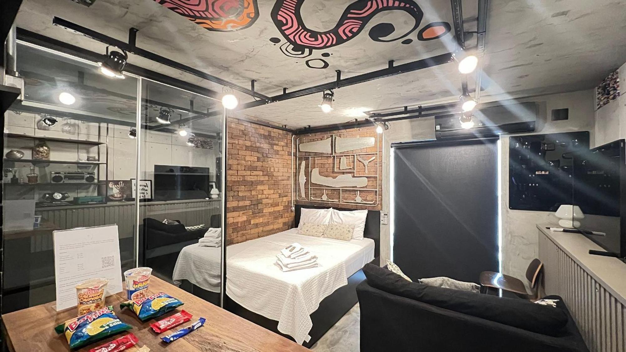 Mh 10201 - Estiloso Studio Com Wf/ac/cama Queen Casa de férias São Paulo